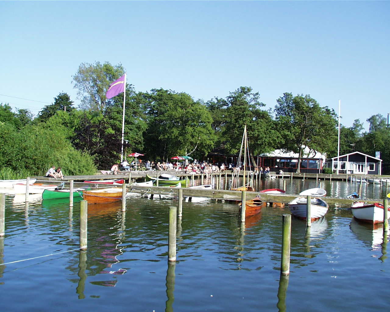 Bådpladser ved Lyngby Bådehavn