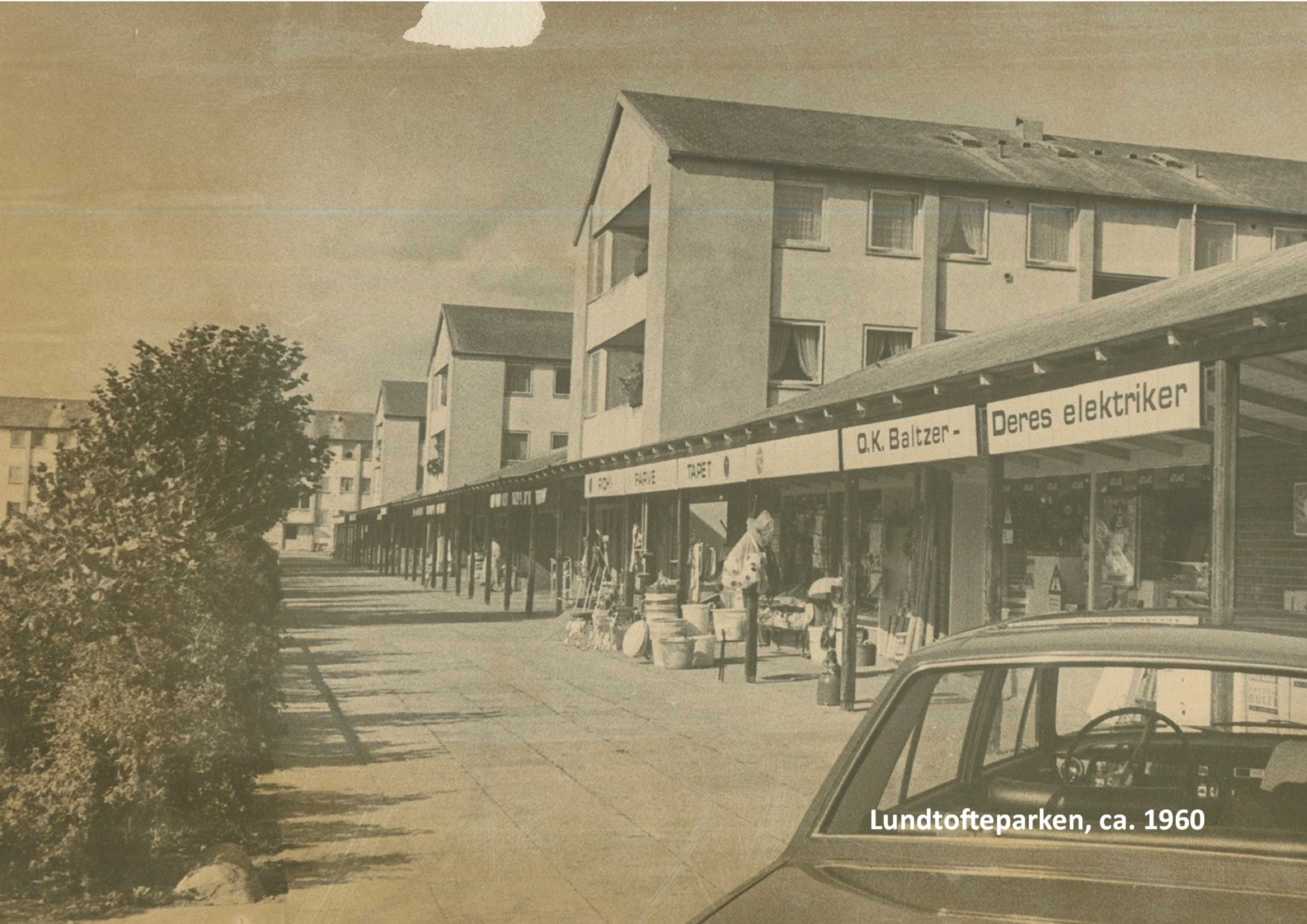 Lundtofteparken, ca. 1960