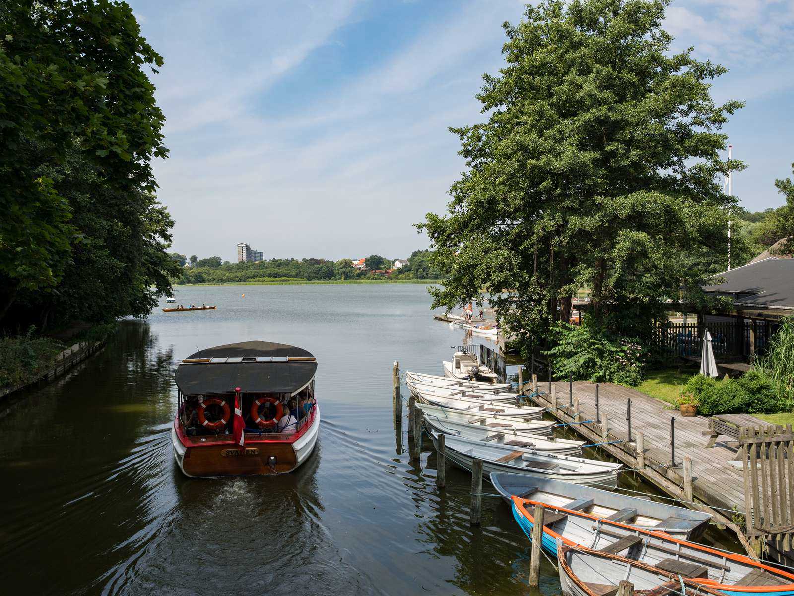 Baadfarten ved Lyngby Sø