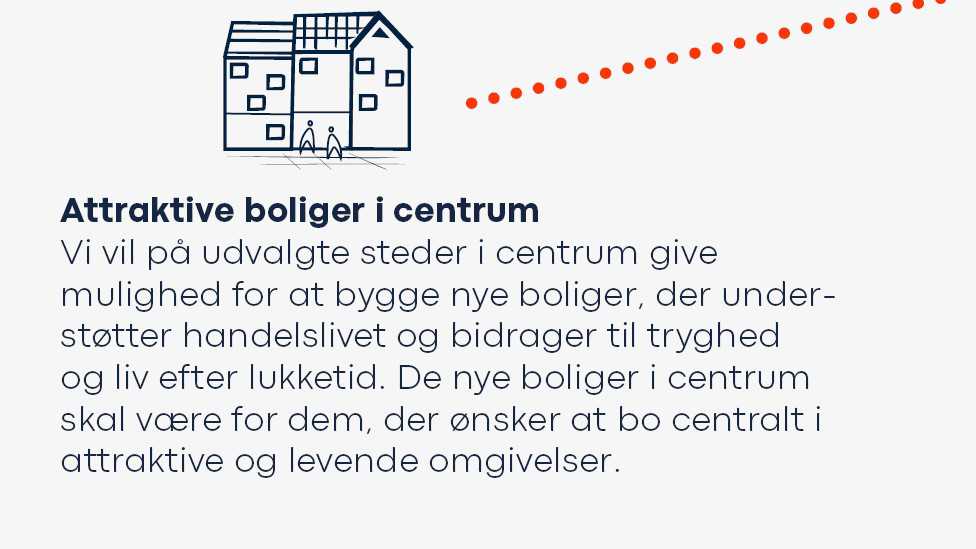 Attraktive boliger i centrum