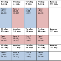 Plan for udførelse